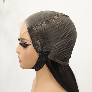 Compre artículos a granel para reventa Grado 12A Hueso recto 250% Densidad Peluca de cabello humano recto 4x4 Encaje Frontal Hueso Pelucas de cabello liso - Product Image 6