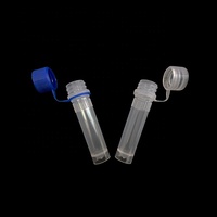 Microtubes Sarstedt en PP de 0,5 ml, 1,5 ml, 2 ml, plats ou coniques, ambrés ou transparents, à vis, pour cryoconservation