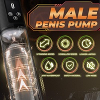 Bomba Eléctrica para Ejercicios de Estiramiento con Presión Negativa para Hombres, Productos Sexuales para Adultos, Regalo de San Valentín