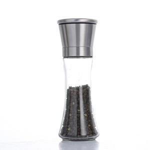 Molinillo de Sal y Pimienta de Metal al por Mayor con Recipiente de Vidrio/Cerámica y Molinillo de Plástico para Uso en Restaurantes, Empaque en Caja - Product Image 6