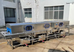Multifunctional Customized Commercial Turnover Basket Washing Machine Motor Fully Automatic Stainless Steel Trash <strong>Bin</strong> <strong>Cleaner</strong> - Product Image 5