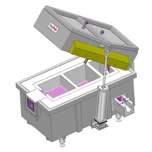 Boîte de filtre en céramique de Certification européenne CE/boîte de Filtration CFF pour la filtration en aluminium fondu