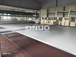 Machine de production de panneaux muraux en gelcoat FRP (polymère renforcé de fibres de verre) pour camping-cars, feuilles plates et carreaux - Product Image 5