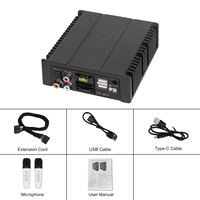 Podofo voiture stéréo voiture Audio DSP amplificateur de son prend en charge les microphones sans fil Bluetooth musique USB lecture amplificateur de voiture DSP OEM