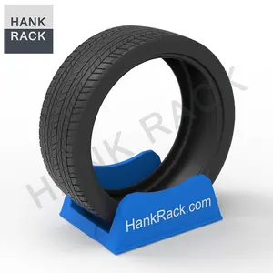 Black color tire stand dealer promotion gift pop point of purchase tire display holder