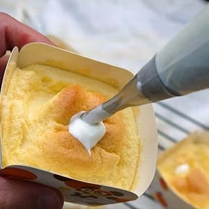 Boquilla de Acero Inoxidable Larga para Rellenar con Crema, Inyector de Crema, Punta de Repostería para Decorar Pasteles, Cupcakes, Donuts, Eclairs y Postres - Product Image 5