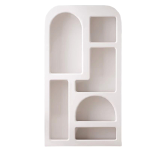 Bắc Âu đơn giản màu trắng kệ sách lưu trữ hiển thị giá đứng Scandinavian rắn gỗ tập tin Kệ tủ kệ sách cho nhà khách sạn - Product Image 5