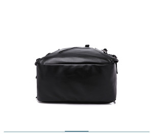 Mochila para computadora portátil con orificio para auriculares Mochila de viaje escolar con interfaz USB Marca Casual Mochila de cuero para hombre M0106 - Product Image 4