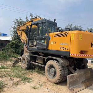 Excavadora Hyundai 210w-7 Usada de Alta Calidad, Motor Cummins, 90% Nueva con Caja de Cambios, Bomba de Motor y Rodamientos a Buen Precio - Product Image 1