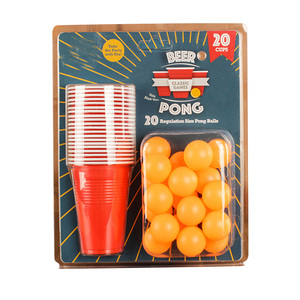 Jeu de jeu de ping-pong à boire de la bière de fête avec tasse en plastique de vente chaude - Product Image 1