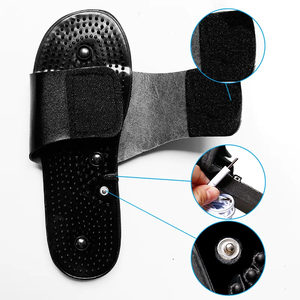 Chaussons de massage électro-stimulants ajustables en EVA pour les pieds – Accessoires de physiothérapie EMS - Product Image 3