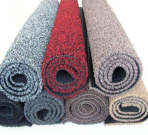 <span class=keywords><strong>Pied</strong></span> d'entrée antibactérien facile à nettoyer grattoir à chaussures conception de bobine PVC rouleau tapis/PVC boucle nouilles porte coussin spaghetti tapis - Product Image 4