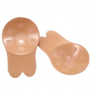 Soutiens-gorge push-up pour femmes, soutien-gorge invisible sans bretelles en silicone auto-adhésif, bande adhésive réutilisable pour le lifting des seins, soutien-gorge pour mamelons de lapin, rallonges de soutien-gorge - Product Image 5