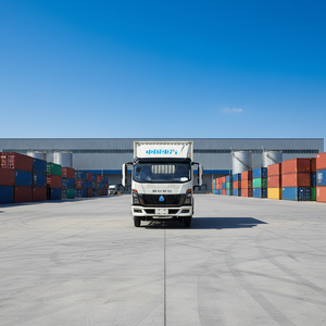 Prix direct usine Chine Camion 4x2 6 tonnes Autonomie 100 kWh 300 kilomètres Camion chinois haute performance - Product Image 4