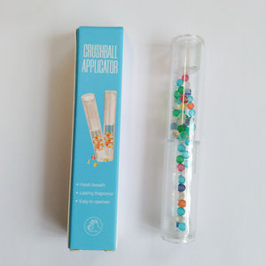 סיגריות כחול קרח מנטול כדורי 1000pcs בקבוק אריזה שחור-קרח חרוזים מנטה כמוסות - Product Image 5