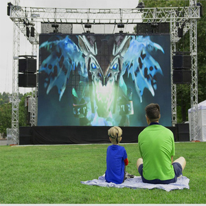 Lớn trong nhà ngoài trời đầy đủ màu sắc sân khấu nền treo video tường màn hình cho buổi hòa nhạc đám cưới tổ chức sự kiện cho thuê - Product Image 3