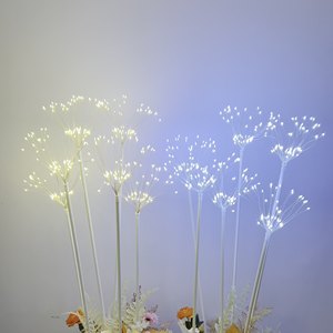 2026 New Wedding Decoration Fireworks Spark Copper Wire Lamp Light Party Party Floor Wedding Props Led 6-head Fireworks Light