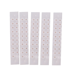 Energinox Transparente Acupressão Beads Relaxante Corpo Pellets Semente <span class=keywords><strong>Bead</strong></span> Brincos Massagem Produtos - Product Image 4