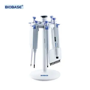 BIOBASE中国移液器架圆形/线性实验室塑料6移液器架实验室支架