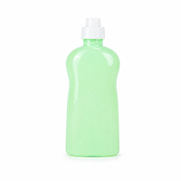 Ensemble d'emballages cosmétiques professionnels personnalisables en PEHD, fût de 300 ml avec pots pour le stockage de nettoyants faciaux quotidiens