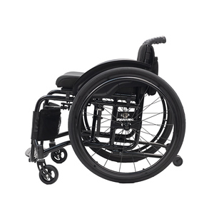 <span class=keywords><strong>Fauteuil</strong></span> <span class=keywords><strong>roulant</strong></span> <span class=keywords><strong>étroit</strong></span> sportif <span class=keywords><strong>léger</strong></span> pliable à la mode - Product Image 2