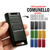 COMUNELLO VICTOR 2 4 SYNC remplacement porte de Garage ouvre-porte électrique télécommande 433.92MHz Code roulant