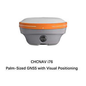CHC I76 RTK เครื่องรับสัญญาณ GNSS ขนาดพกพา รุ่นนานาชาติ ระบบระบุตำแหน่งด้วยภาพ IP68 1408 ช่องสัญญาณ พร้อมตัวรับส่งสัญญาณในตัว - Product Image 1