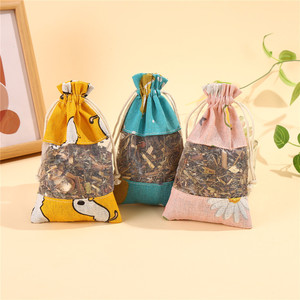 Bolsa Repelente de Mosquitos con Diseño de Patchwork, Bolsita Perfumada para el Festival del Bote del Dragón, Bolsa Transparente de Organza con Aroma a Artemisia Repelente de Insectos para el Verano - Product Image 4