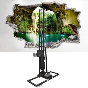 Imprimante jet d'encre UV automatique, nouvelle conception, pliable, imprimante murale verticale 3D pour la peinture et la décoration murale, séchage rapide - Product Image 2