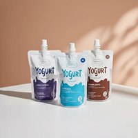 Pochettes Doypack personnalisées avec bec verseur, rechargeables, biodégradables et réutilisables, pour liquides, yaourts aux fruits et aliments pour bébés