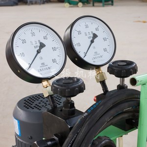 Hydraulic <b>Pump</b> For Bridge Prestressing With Pressure Gauges 60 Mpa <b>Manual</b> Operation - Product Image 1