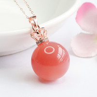 Pendentif en Agate Colorée Ximang 2026an, Bijou Ornemental, Livraison Directe Usine S2050207
