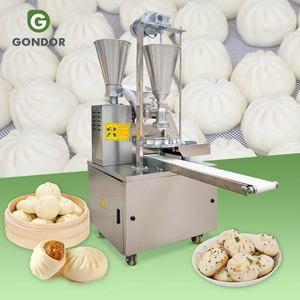 Double Round Bucket Steam Stuffing Bun Commercial Flour Baozi <b>Make</b> Automatic Semi-Automatic Form <b>Machine</b> - Product Image 1
