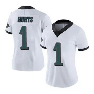 Nieuwe stijl dames Philadelphia 26 Saquon Barkley 1 Jalen Hurts 33 DeJean American Football Jersey gestikte shirts - Product Image 4
