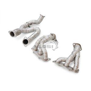 Colector de escape de alto rendimiento SS304 para Lotus Evora GT410 <span class=keywords><strong>3</strong></span>.5T 2018-<span class=keywords><strong>2022</strong></span>, colector de ajuste de máxima calidad - Product Image 3