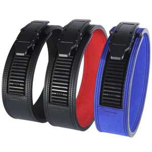 Nuevo Diseño Cinturón de Levantamiento de Pesas de Cuero para Gimnasio, Soporte Lumbar para Entrenamiento y Fitness - Product Image 1