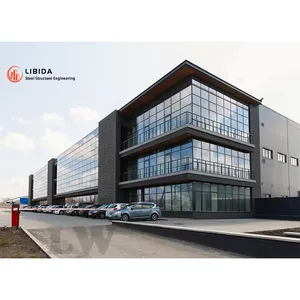 Metal Building With Office Materials Steel Structure Hall Design Prefab Steel Structure Warehouse Building Steel Building Design