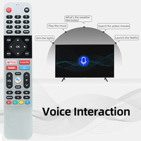 Télécommande universelle intelligente à commande vocale Android LCD LED TV HUAYU SW-V2 pour téléviseurs Skyworth
