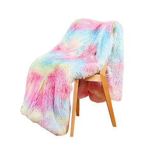 Nouveau en stock : Couverture en flanelle épaisse à double couche en peluche longue, commerce transfrontalier pour - Product Image 5