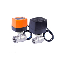 Vanne à boisseau sphérique motorisée Winvall en acier inoxydable 304/316, actionnée par moteur 24 V CA, vanne électrique à 2 voies PN20