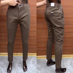 Nouveau <span class=keywords><strong>pantalon</strong></span> <span class=keywords><strong>chino</strong></span> <span class=keywords><strong>slim</strong></span> décontracté pour <span class=keywords><strong>homme</strong></span> 2026, taille mi-haute, couleur unie vibrante, en coton respirant, idéal pour le bureau, le quotidien et les événements sociaux - Product Image 5
