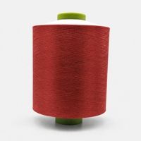 Fil de polyamide teint torsadé haute ténacité 100% Nylon 6 DTY 70D/24F pour le tricotage