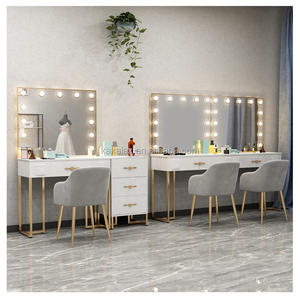 <strong>Cheap</strong> Salon Station Furniture Beauty Salon <strong>hollywood</strong> Make up <strong>Mirrors</strong> - Product Image 1