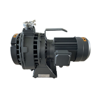 Diskon pompa vakum LZSP-300 0,37kw 300L/menit, pompa vakum tanpa minyak gulir ukuran kecil 0,37kw