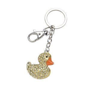 Portachiavi e Moschettone Promozionale a Forma di Paperella, Design Elegante per Facile Accesso e Organizzazione in Auto - Product Image 1