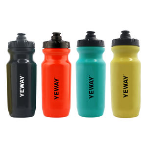 Bouteille d'eau de cyclisme en plastique sans BPA avec logo personnalisé bouteille d'eau de sport à presser bouteille d'eau de vélo - Product Image 3