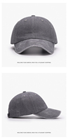 Topi Baseball Wanita Artistik Retro Outdoor Bahan Lembut Warna Hitam Pelindung Matahari Gaya Antik Pria Topi Duckbill Katun Cuci