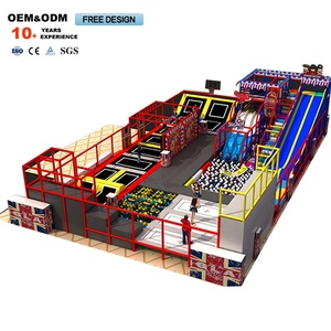 Cover Themed Parks With Cool Slides and <b>Trampoline</b> Commercial Indoor <b>Trampoline</b> Park for Kids - Product Image 3