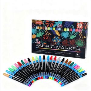 Stylos permanents pour tissus, imperméables, lavables en machine, marqueurs de peinture pour t-shirts, chaussures en toile, sacs - Product Image 5