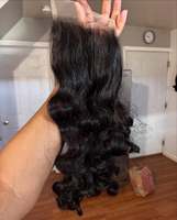 Extensions de cheveux humains indiens 100% naturels non traités de qualité supérieure, tissage bouclé provenant d'un seul donneur, cheveux bruts de haute qualité en provenance d'Inde